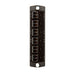 Leviton SDX Precision Molded Plate Black 50/125um Multimode OM2 Duplex LC 12 Fibers Zirconia Ceramic Sleeve (5F100-2EL)