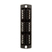 Leviton SDX Precision Molded Plate Black 50/125um Multimode OM2 Quad LC 24 Fibers Zirconia Ceramic Sleeve (5F100-4EL)