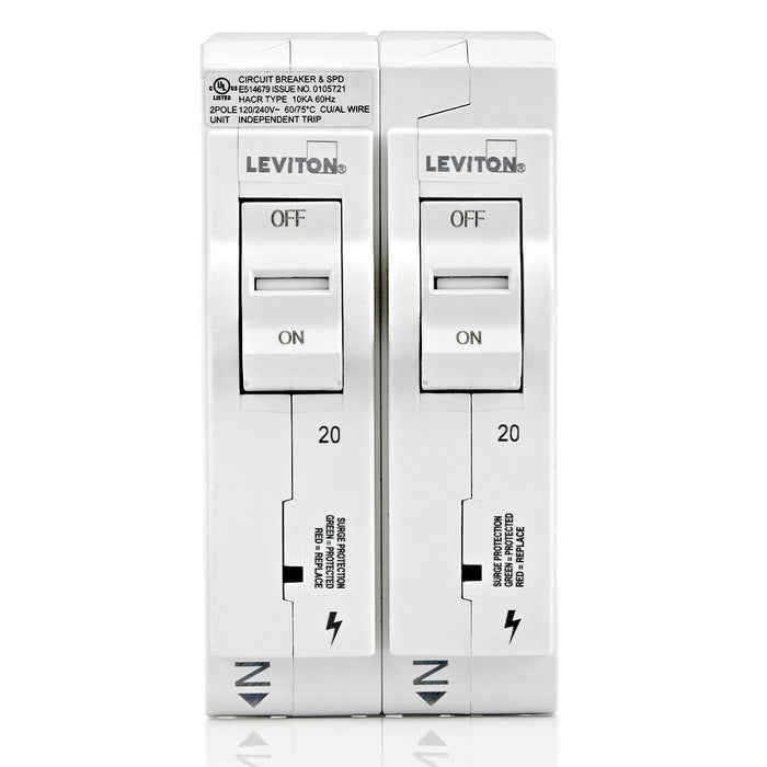 Leviton Plug-On Surge Protection Device 20A (LSPD2)