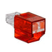 Leviton Port Blocker Secure RJ Red - Transparent (SRJPB-R)