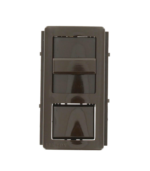 Leviton Renoir II Wall Plate For Use With 3 Narrow Dimmers Standard Fins Removed Ivory (AWP00-30I)