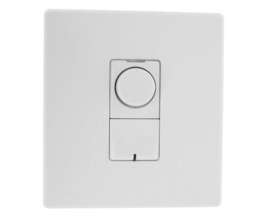 Leviton Renoir II Wall Plate 3 Narrow Dimmers All Fins Remain On Gray (AWP0F-30G)