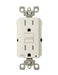 Leviton Renoir II Wall Plate 3 Narrow Dimmers All Fins Remain On Light Almond (AWP0F-30T)