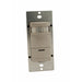 Leviton Renoir II Wall Plate 6 Narrow Dimmers And 2 Wide Dimmer All Fins Remain On White (AWP0F-61W)