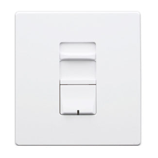 Leviton Renoir II Incandescent And Magnetic Low-Voltage Wattage/VA 1920 120V Preset Slide Standard Heat Sink Neutral Not Required White (AWSMG-IDW)