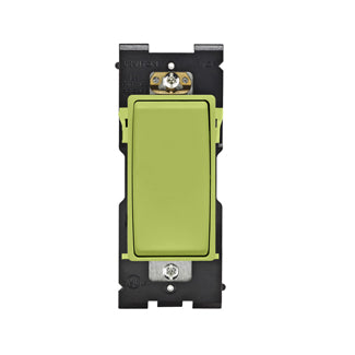 Leviton Renu Switch For 4-Way Applications 15A 120/277VAC Granny Smith Apple (RE154-GS)