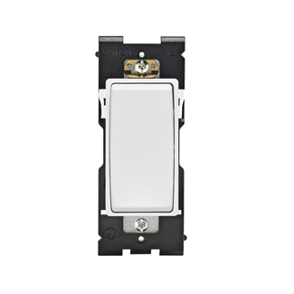 Leviton Renu Switch For 4-Way Applications 15A-120/277VAC White On White (RE154-WW)