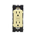 Leviton Renu 15A Tamper-Resistant Self-Test Smartlock GFCI Receptacle 125V NEMA 5-15R Corn Silk (RGF15-CS)