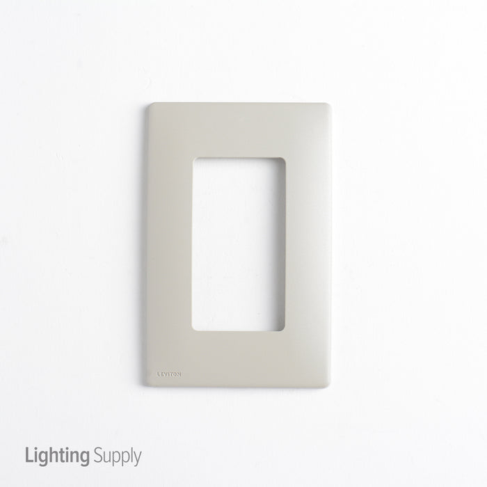 Leviton Renu 1-Gang Wall Plate Wood Smoke (REWP1-WS)