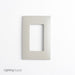 Leviton Renu 1-Gang Wall Plate Wood Smoke (REWP1-WS)