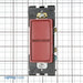 Leviton Renu Combination Switch For Single-Pole Applications 15A-120/277VAC Red Delicious (RE634-RE)