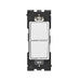 Leviton Renu Combination Switch RE634-WC For Single-Pole Applications 15A-120/277VAC White On White (RE634-WW)