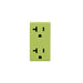 Leviton Renu Color Changing Kit For 20A Tamper-Resistant Receptacle Granny Smith Apple (RKR20-GS)