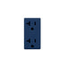 Leviton Renu Color Changing Kit For 20A Tamper-Resistant Receptacle Rich Navy (RKR20-RN)