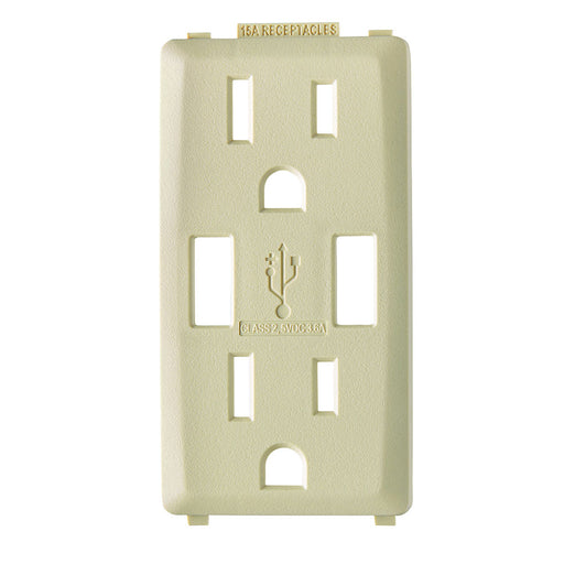Leviton Renu Color Changing Kit For 15A USB AA Outlet Navajo Sand (RKAA1-NS)