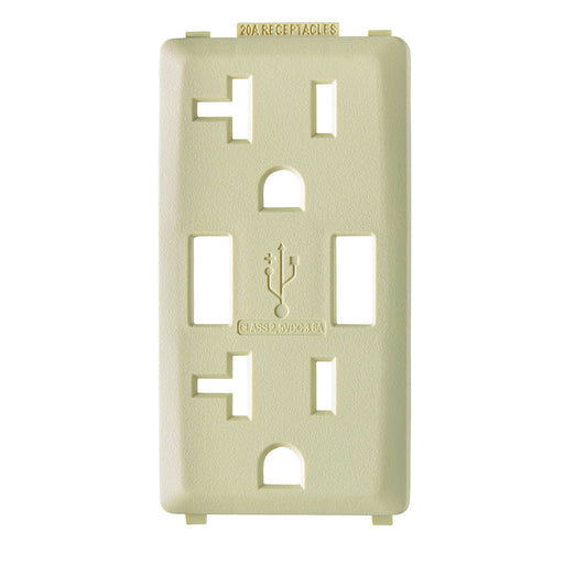 Leviton Renu Color Changing Kit For 20A USB AA Outlet Navajo Sand (RKAA2-NS)