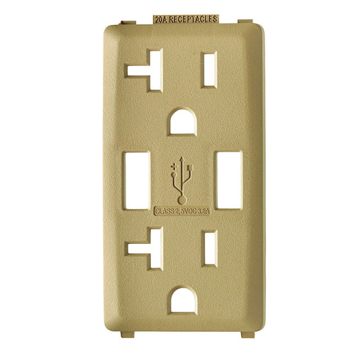 Leviton Renu Color Changing Kit For 20A USB AA Outlet Warm Caramel (RKAA2-WC)