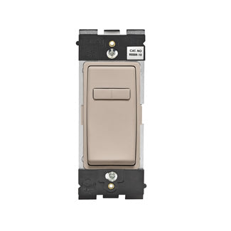 Leviton Renu Coordinating Dimmer Remote For 3-Way Or More Applications 120VAC Cafe Latte (RE00R-CA)
