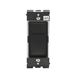 Leviton Renu Coordinating Dimmer Remote RE00R-WW For 3-Way or More Applications 120VAC Onyx Black (RE00R-OB)