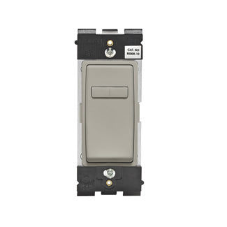 Leviton Renu Coordinating Dimmer Remote For 3-Way Or More Applications 120VAC Wood Smoke (RE00R-WS)
