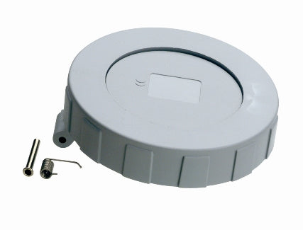 Leviton Closure Cover For Pin And Sleeve Receptacles And Connectors 60 Amp 3 4 5-Wire IP67 Watertight Gray (CA060)
