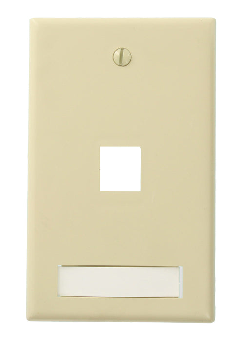 Leviton 3-Gang 1-Duplex 1-Toggle 2-Single Receptacle 1.406 Diameter Opening Combination Wall Plate Standard Size 302 Stainless Steel (84088-40)