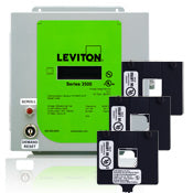 Leviton Modbus TCP/BACnet IP Indoor Series 3500 Multi-Function Universal Voltage (208-480VAC) 3 Phase 3W/4W Meter Kits With Current Transformers (3KUMT-50M)