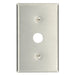 Leviton 1-Gang .625 Inch Hole Device Telephone/Cable Wall Plate Standard Size 302 Stainless Steel Strap Mount (84037-40)