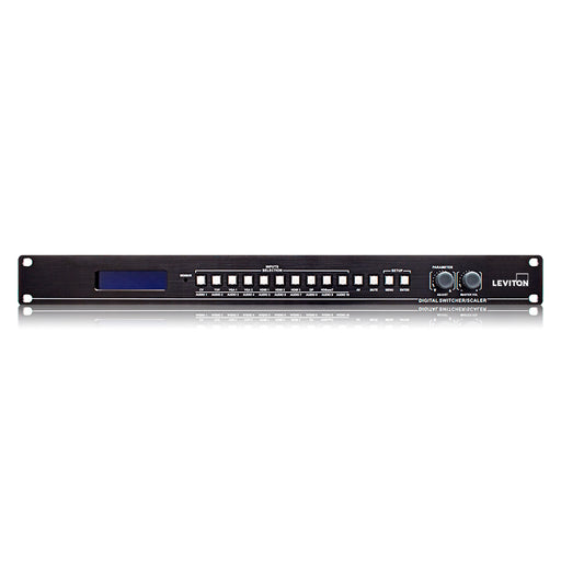 Leviton Scaler/Switcher 9 Inch 1 Output HDMI HD15 HDBaseT 1HDMI And HDMT Output 9 Audio Inputs (SS0AV-91)