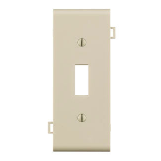 Leviton Plate Toggle Opening Center Panel Light Almond (PSC1-T)