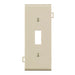 Leviton Plate Toggle Opening Center Panel Light Almond (PSC1-T)