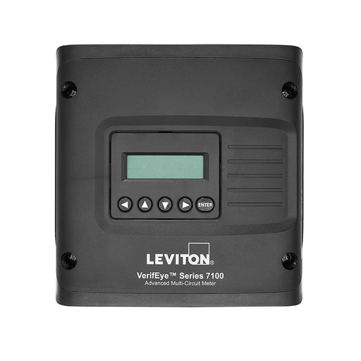 Leviton Series 7100 Branch Circuit Monitor 12 Inputs With Display (71D12)