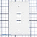 Leviton 1-Gang QuickPort Wall Plate 2-Port White (41080-2WP)