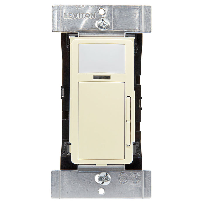 Leviton Smart Sensor PIR 0-10V Dimming Wall Box Occupancy/Vacancy Sensor App Configurable 120-277VAC Commercial Grade Ivory (ODD10-IDI)