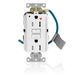 Leviton SmartlockPro Isolated Ground GFCI Duplex Receptacle Outlet Extra Heavy-Duty Industrial Spec Grade 15A 20A Feed-Through 125V Ivory (GFTR1-IGI)