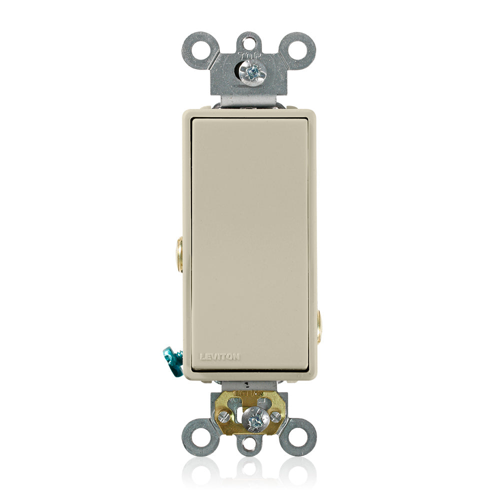 Leviton 56080-2I 3A 24V AC/DC Low Voltage SPST Decora Plus Switch ...
