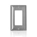 Leviton Stainless Steel C-Series 430 1-Gang Standard Decora Wall Plate (SL26)