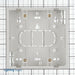 Leviton Surface-Mount Back Box Dual Gang 1.45 Inch Box Depth White (42777-2WB)