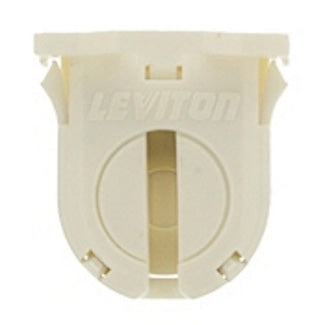 Leviton Fluorescent Lamp Holder Dedicated T8 16MM Lamp Center Small Bi-Pin Shunted Turn Type With Lamp Lock 660W-600V UL And CSA (23662-SWP)