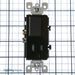 Leviton Tamper-Resistant Rocker Style Combination Decora Switch And Receptacle/Outlet 15a-120VAC Single-Pole Switch 15a-12 Premium Spec Grade Black (T5625-E)
