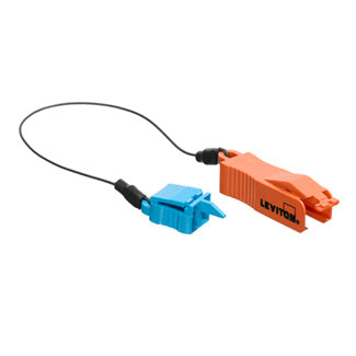 Leviton Extraction Tool Orange With Dust--Use With Secure Keyed LC Duplex Patch Cords And Port Protection Plug Of Like Keyed Color (ETRTN-OTL)