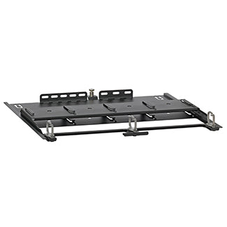 Leviton HDX Retrofit Sliding Tray 1RU Accepts HDX MTP Cassettes And Adapter Plates Retrofit For 2000i SDX And 1000i SDX Enclosures (5R1UR-TRY)