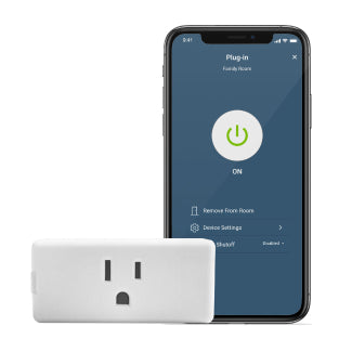 Leviton White Decora Smart Wi-Fi Mini Plug-In Switch (D215P-1BW)