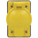 Leviton Yellow Cover Plate Water-Resistant (7420-CR)