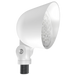 RAB LED Landscape Flood Wattage/CCT Selectable 1W/2W/4W/5W/8W 2700K/3000K/3500K/4000K/5000K 120V Knuckle White (LF17W)