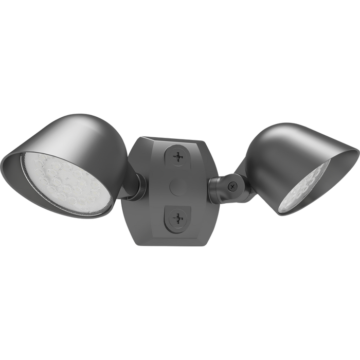 RAB LED Floodlight Wattage/CCT Selectable 16W/10W/8W/5W/3W 2700K/3000K/3500K/4000K/5000K 120V 0-10V Dimming Knuckle Arm Mount Bronze (LF17X2)