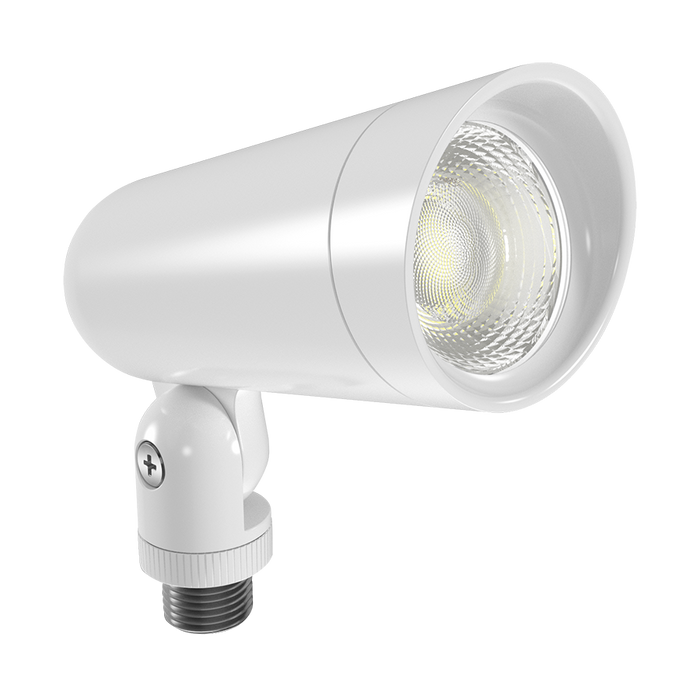 RAB Small Landscape LED Floodlight 8W CCT Selectable 2700K/3000K/3500K/4000K/5000K 120V White (LF34SW)