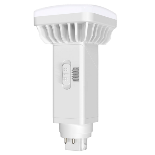 Light Efficient Design 9W 2-Pin Type A+B LED PL Retrofit G24d Base Horizontal/Vertical Design FlexColor 2700K/3000K/3500K/4000K/5000K 120-277V (LED-7316-FC-G2)