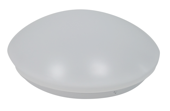Light Efficient Design 11 Inch Utility Drum Luminaire FlexWatt Plus FlexColor 6W/4000K Default Setting With Occupancy Sensor (RP-DRU-11N-14L-40K-WC-G2-OC1-A)