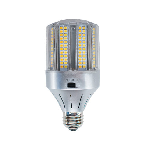 Light Efficient Design 11W Bollard Retrofit Lamp Replaces Up To 50W HID E26 Base FlexColor 3000K/4000K/5000K 120-277V 80 CRI (LED-8037E345-A)